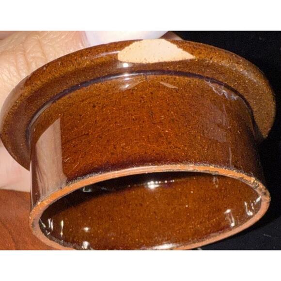 Vintage Gibson’s England Brown & Gold Moriage Teapot • Marked England - Picture 9 of 11